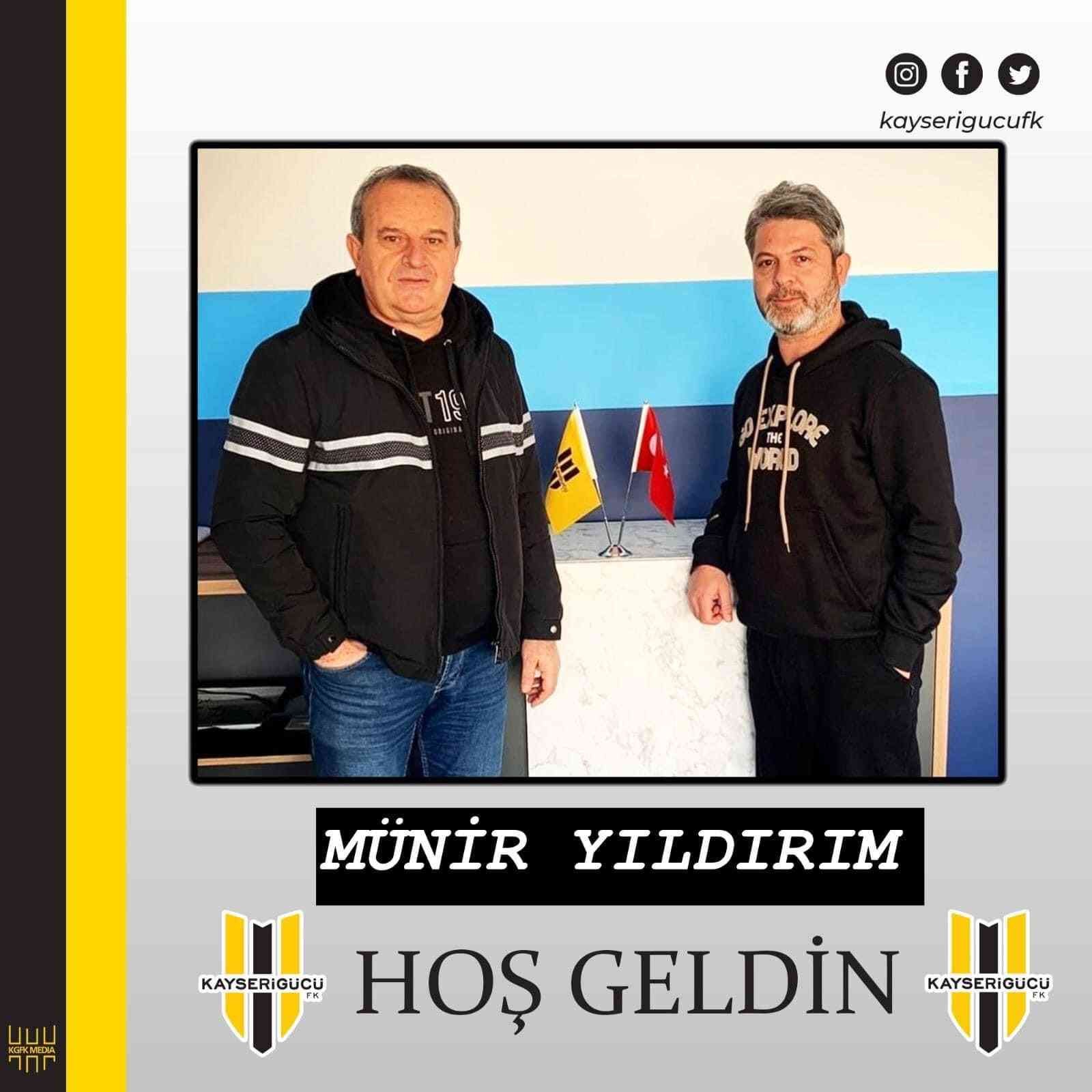 Kayserigücü FK’da Münir Yıldırım dönemi #kayseri