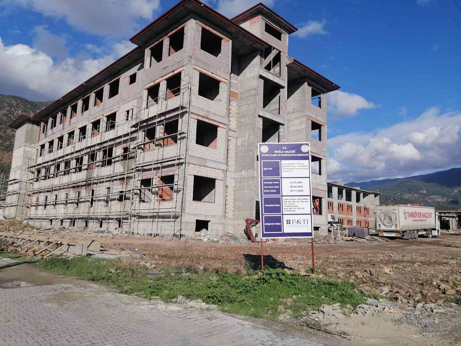 Köyceğiz Anadolu İmam Hatip Lisesi yeni binasına kavuşuyor #mugla