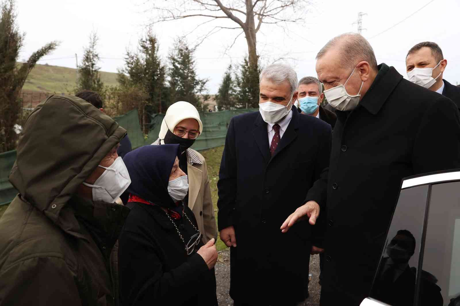 Cumhurbaşkanı Erdoğan’dan, örnek gösterdiği Hatem Kurt’un evine ziyaret #istanbul