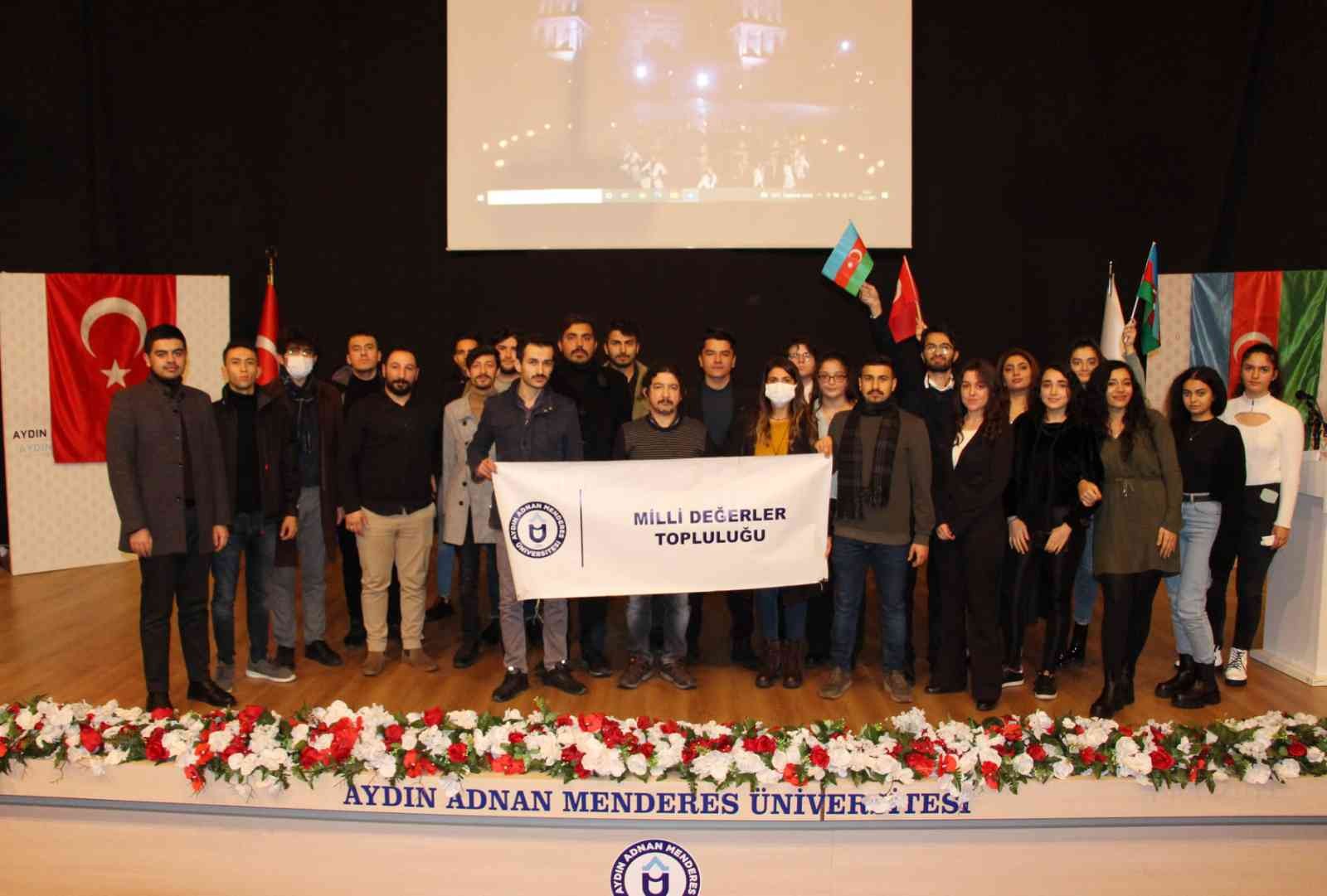 Dünya Azerbaycanlıların Dayanışma Günü etkinliği düzenlendi #aydin