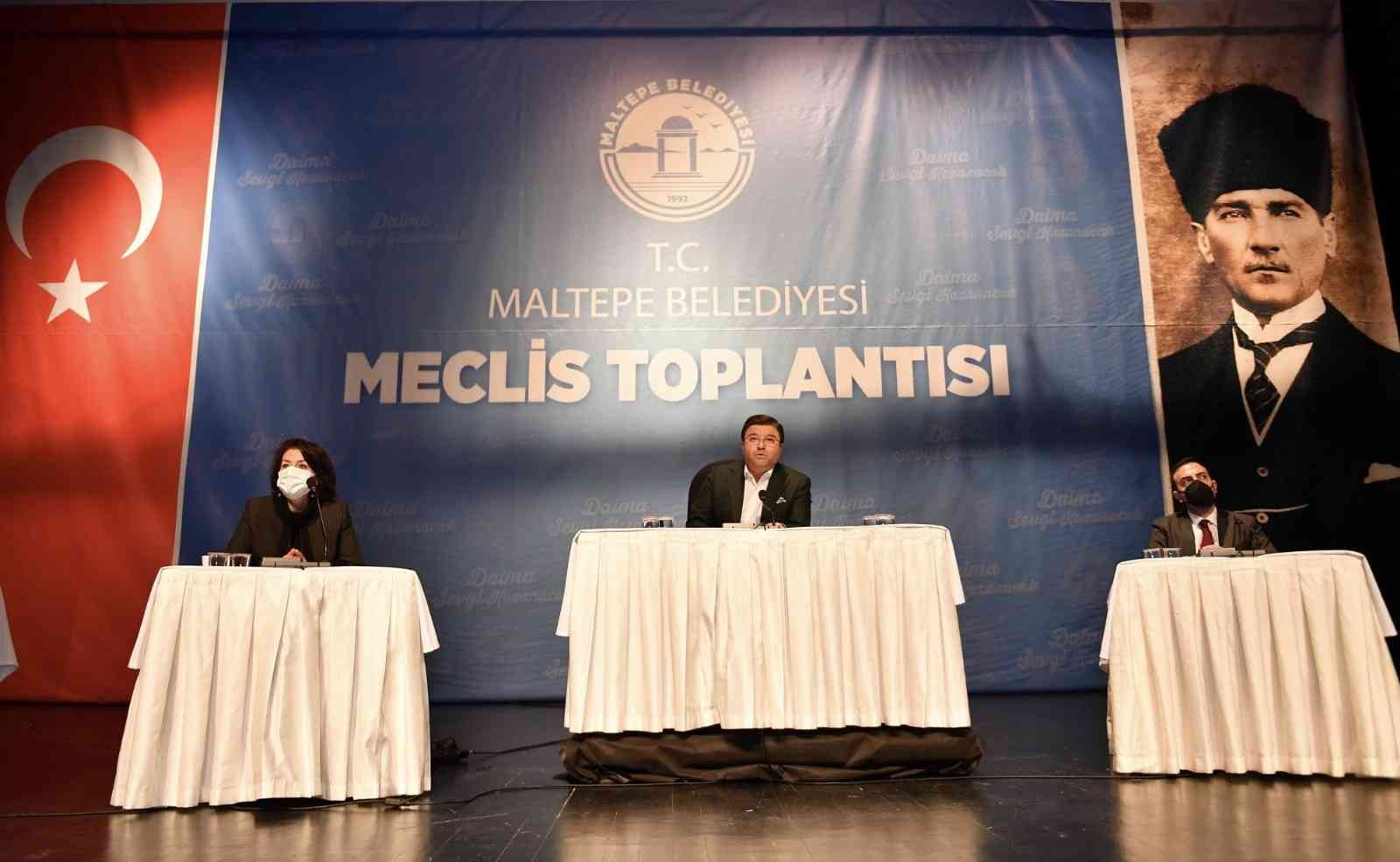 Maltepe’de yeni yılın ilk meclis toplantısında çifte müjde #istanbul