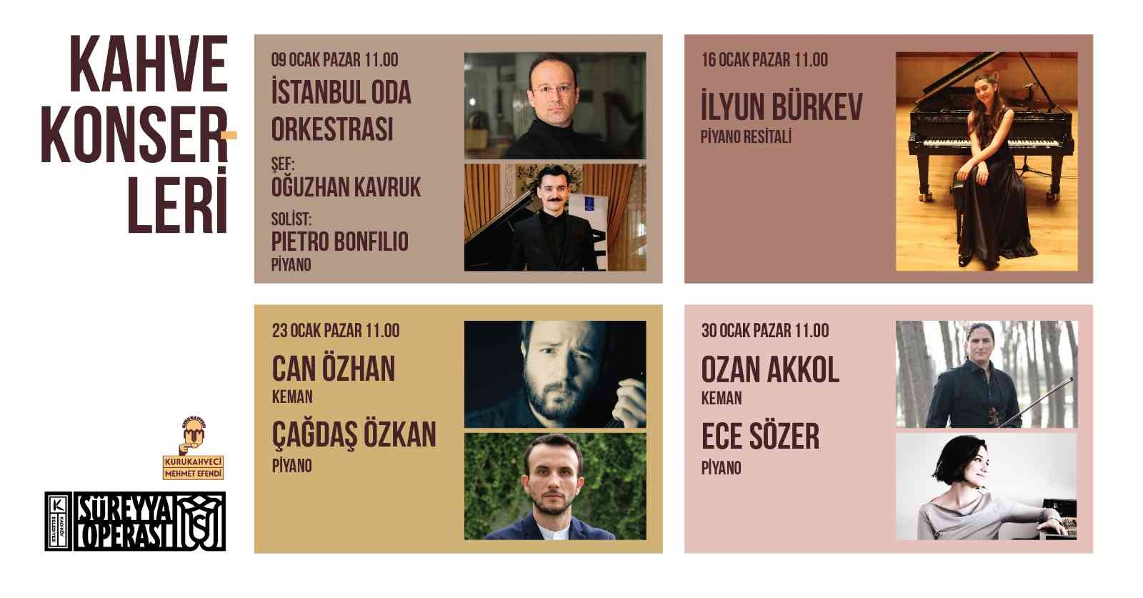 Süreyya Operası’nda kahve konserleri #istanbul