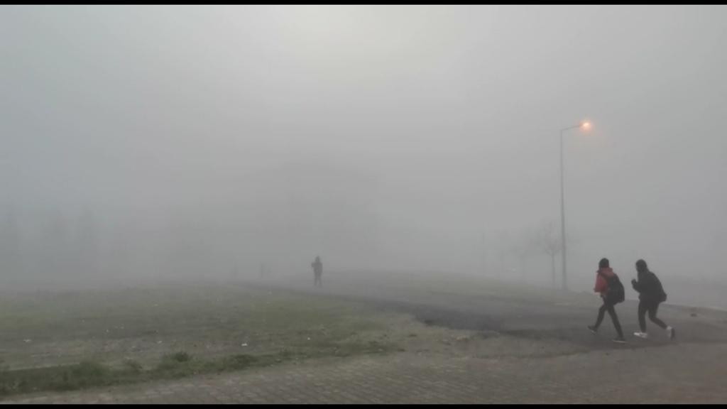 Tekirdağ’da yoğun sis etkili oluyor #tekirdag