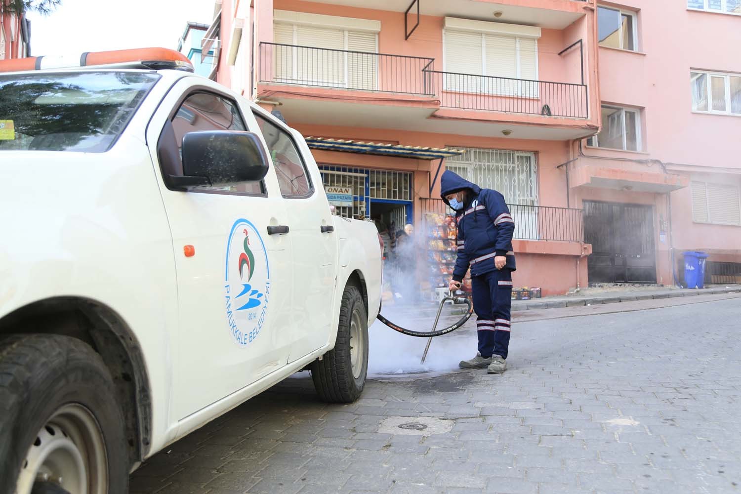 Pamukkale Belediyesi sivrisinekle mücadelesine başladı #denizli