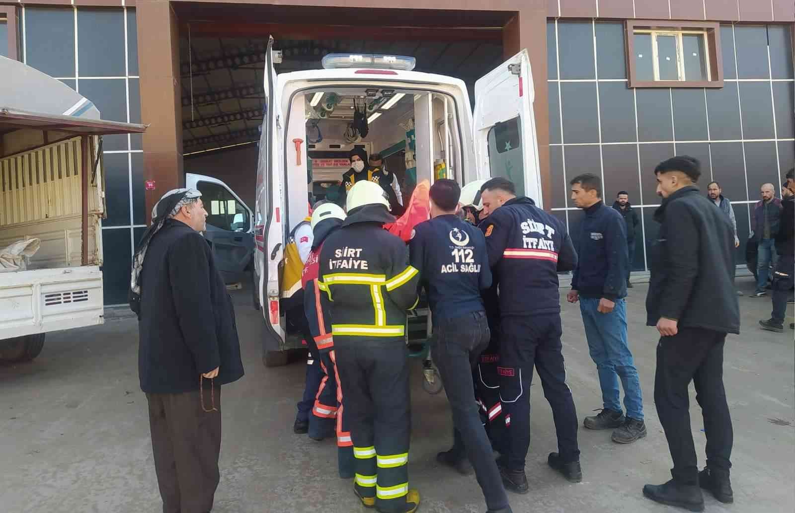 Siirt’te helyum gazı dolu varilde patlama: 1 yaralı #siirt