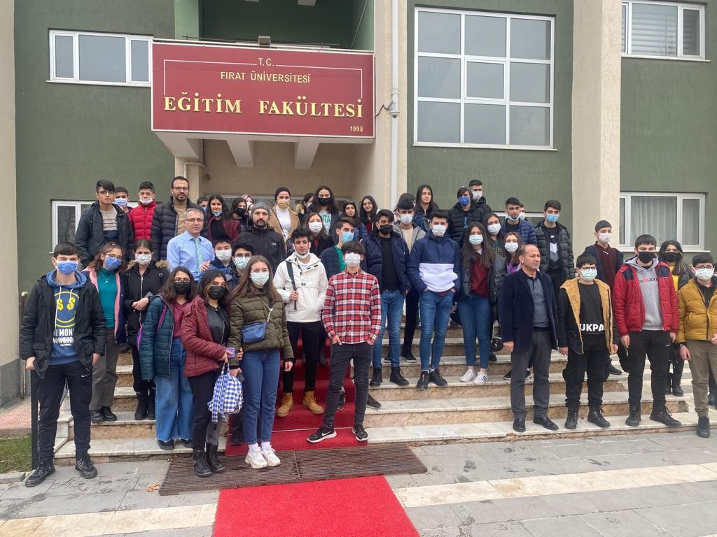 Öğrenciler Fırat Üniversitesini gezdi #elazig