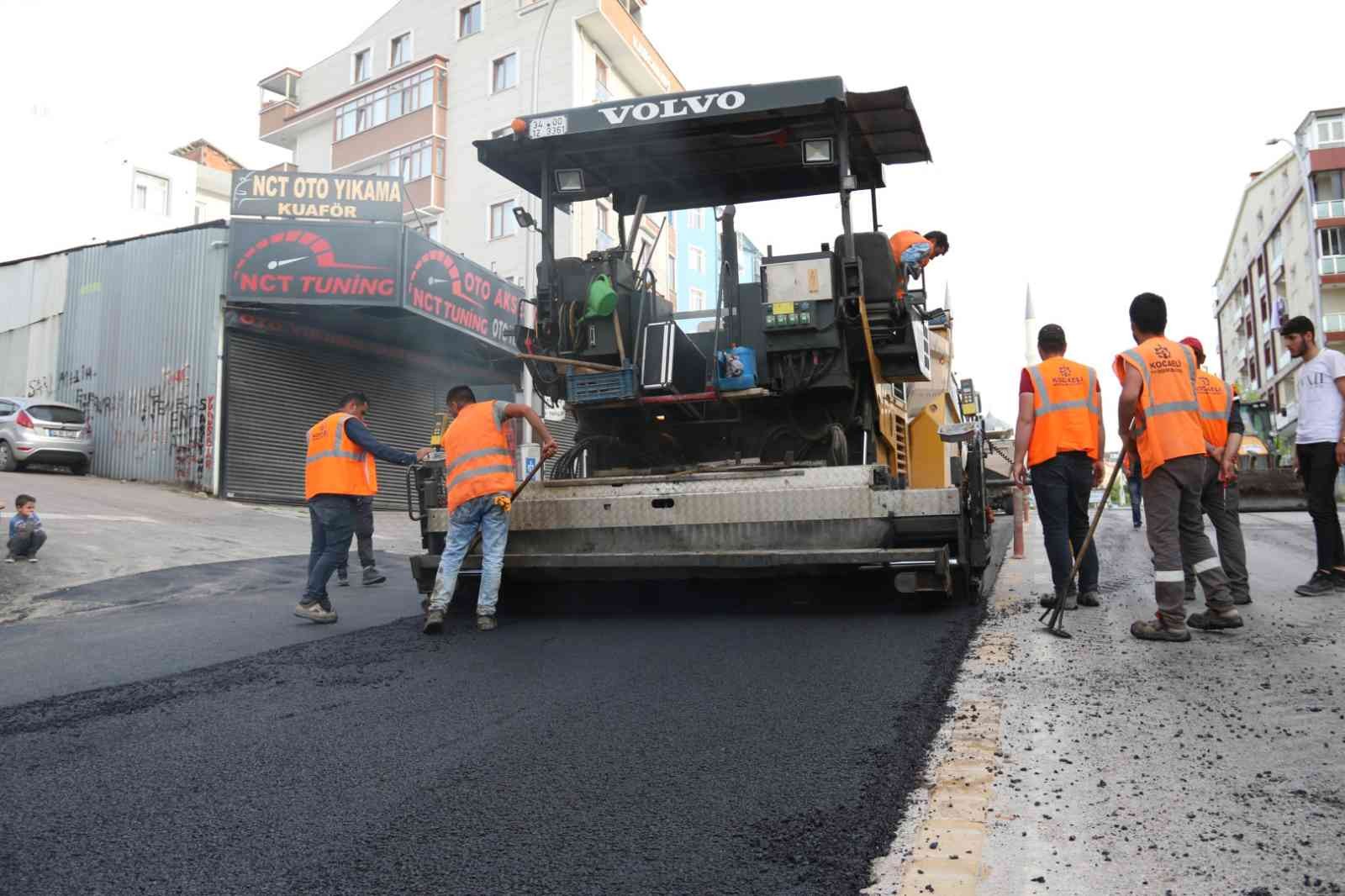 Gebze’ye 140 bin ton asfalt #kocaeli