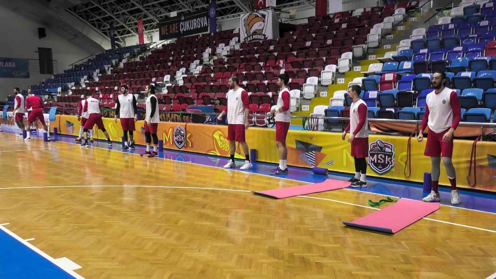 Büyükşehir MSK Erkek Basketbol Takımında moraller yerinde #mersin