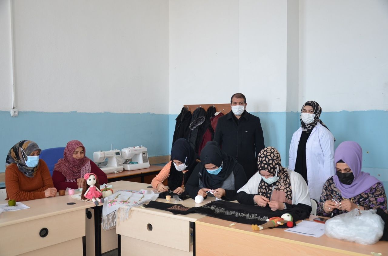Tercan Halk Eğitim Merkezi kurslara tam gaz devam ediyor #erzincan