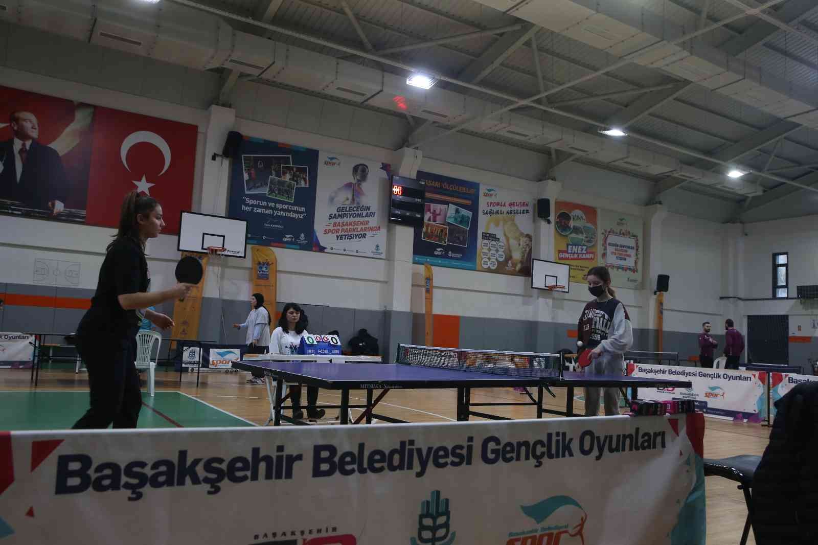 İstanbul gençlik oyunlarında masa tenisi heyecanı başladı #istanbul