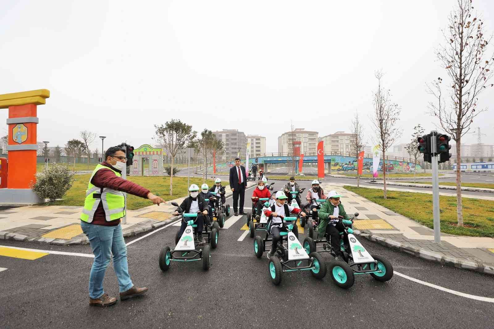 Şehitkamil trafik eğitim parkı’nda eğitimler sürecek #gaziantep