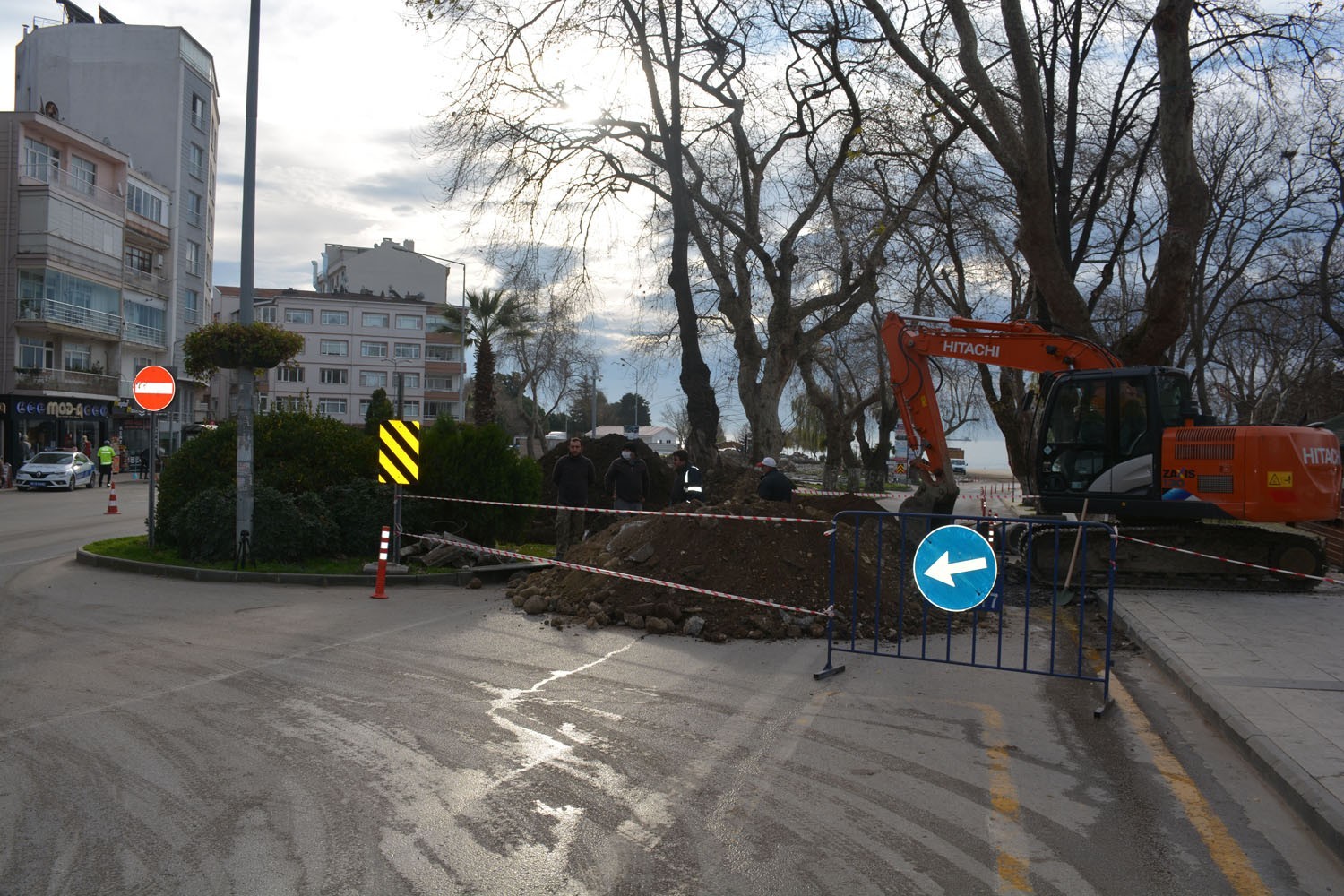 Sinop Meydan Projesi’nde yıkımlar devam ediyor #sinop