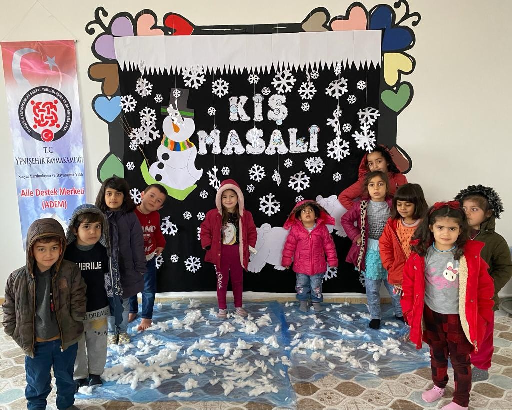 Yenişehir Belediyesinden, çocuklar İçin ‘Kış Masalı’ etkinliği #diyarbakir