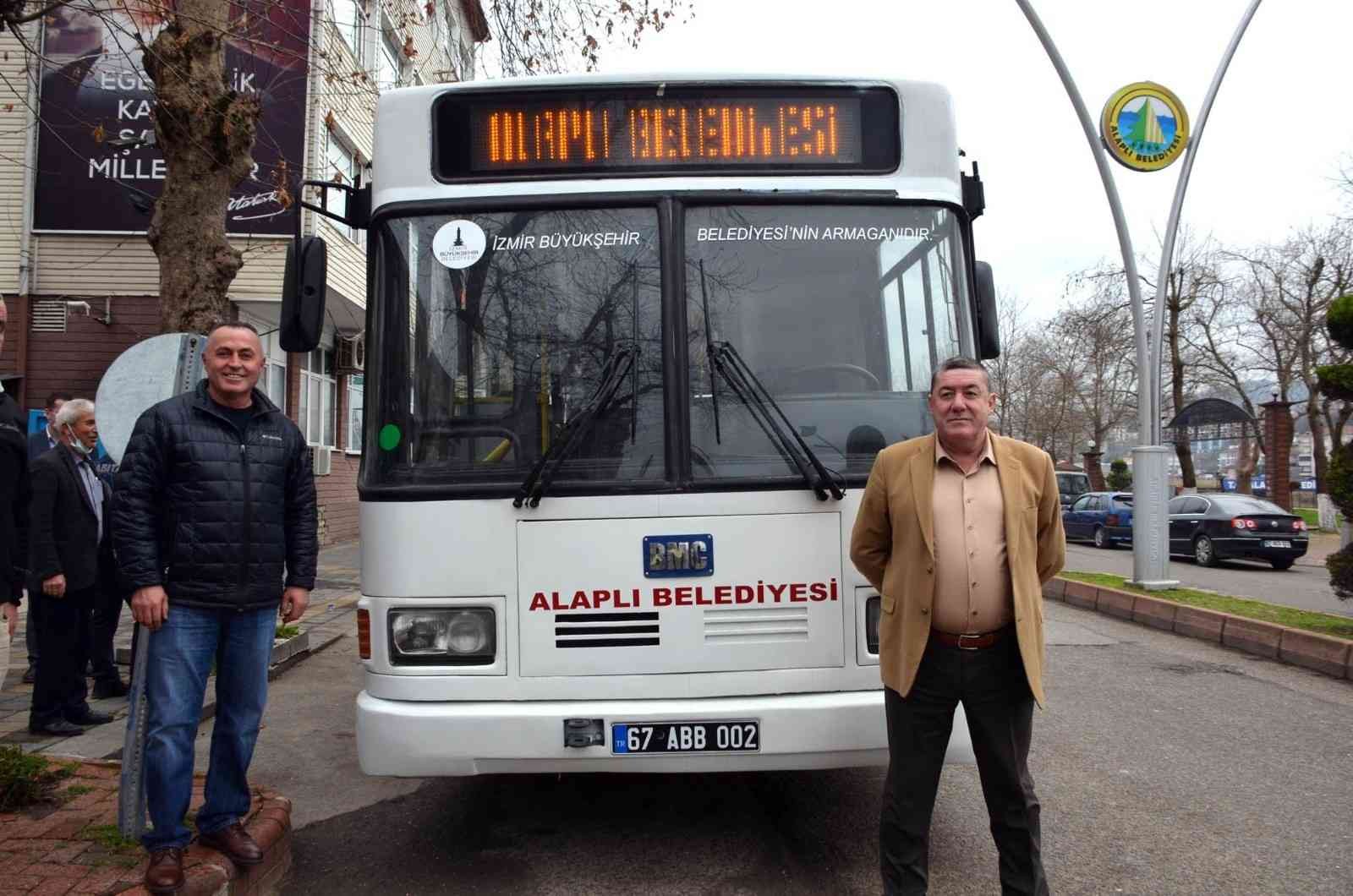 Türkiye Belediyeler Birliği’nden Alaplı’ya otobüs yardımı