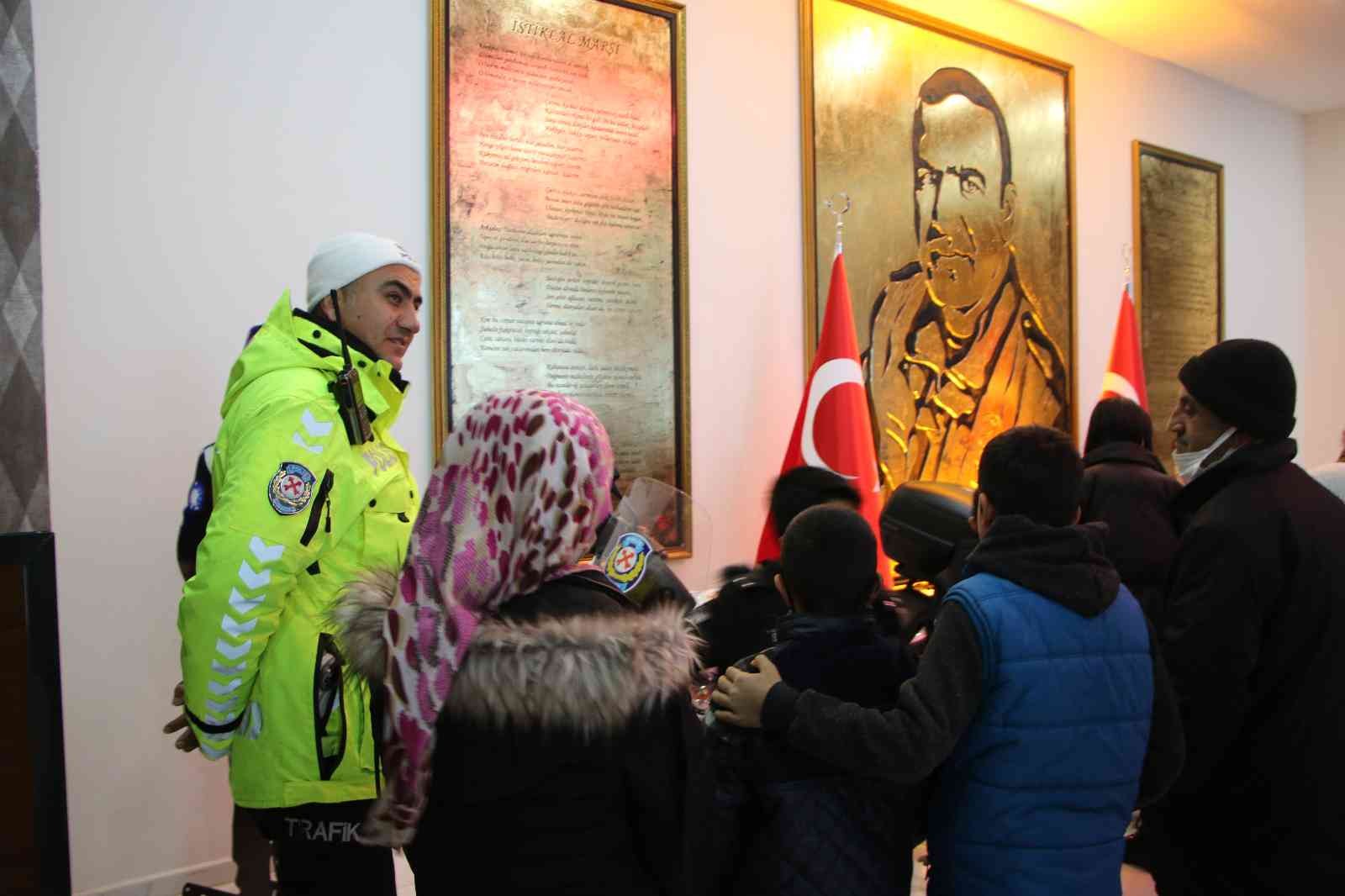 Şehit Fethi Sekin Külliyesinin ilk misafirleri çocuklar oldu