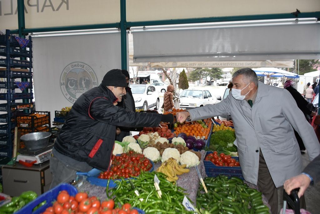 Pazarcı esnafından Başkan Bozkurt’a teşekkür #eskisehir