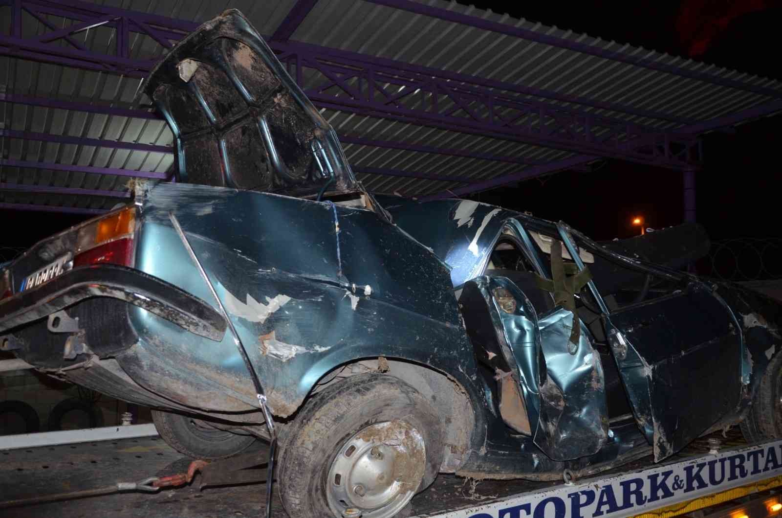 Konya’da otomobil takla attı: 1 ölü, 3 yaralı #konya