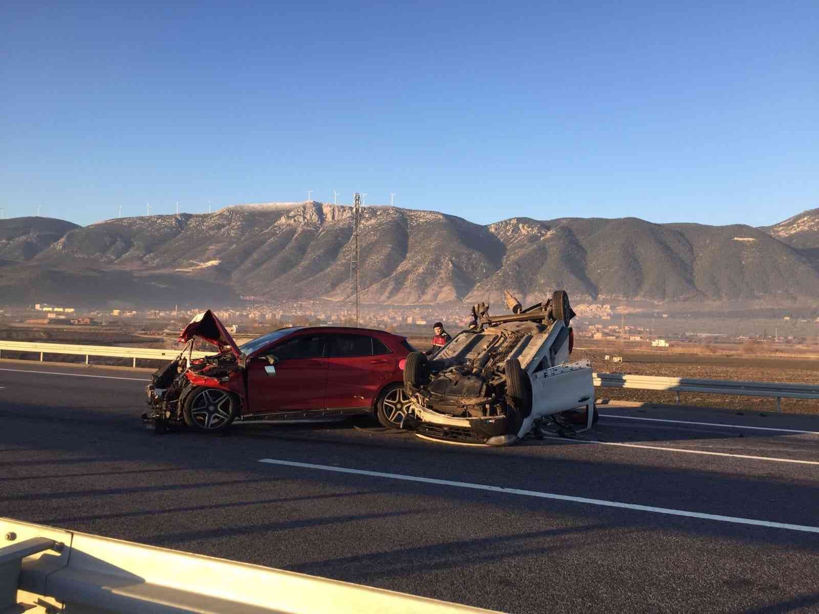 Kırkağaç’ta trafik kazası: 2 yaralı