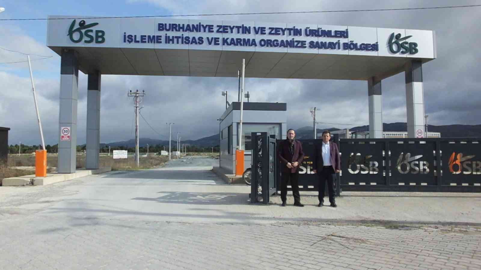 Zeytin OSB’de fabrikalar çalışmaya başladı #balikesir