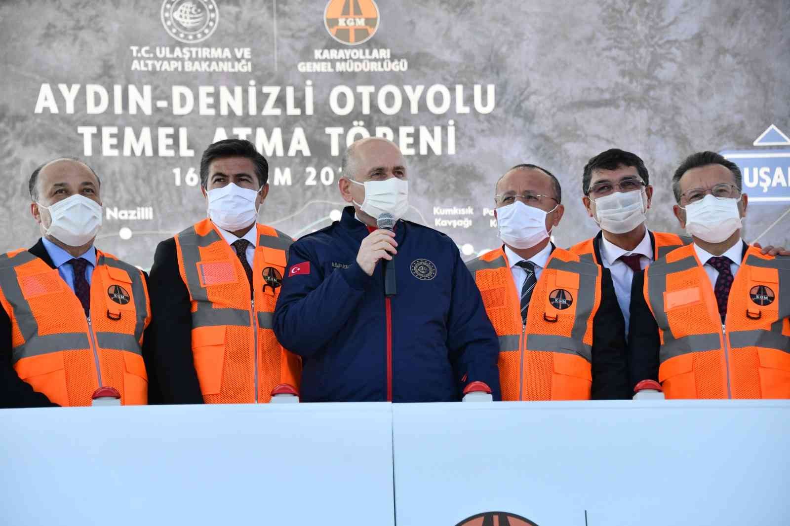 Bakan Karaismailoğlu: “163 kilometre uzunluğundaki Aydın-Denizli otoyolunda çalışmalar sürüyor” #aydin