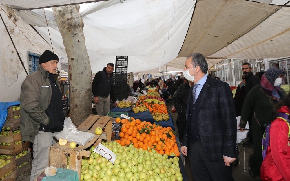 Başkan Kılınç, pazar esnafıyla bir araya geldi #adiyaman