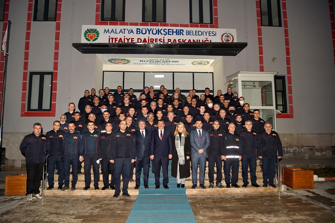 Başkan Gürkan, İtfaiye Daire Başkanlığı’nı ziyaret etti #malatya