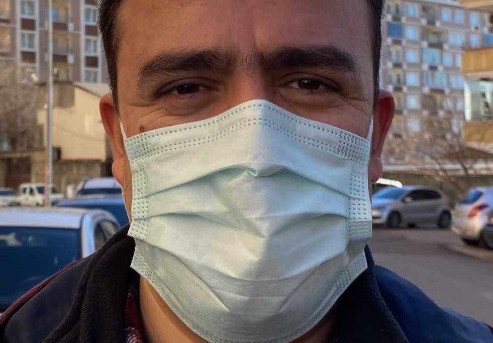 İşitme engeliler pandemi döneminde şeffaf maske mağduru #diyarbakir