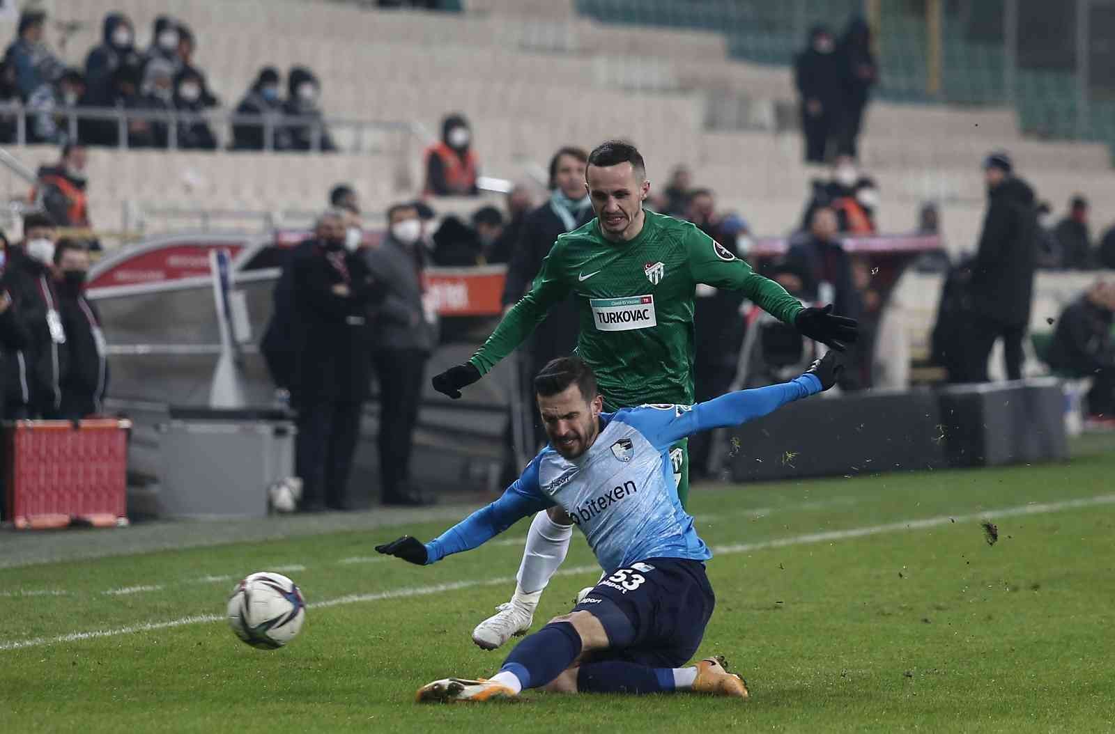 Spor Toto 1. Lig: Bursaspor: 0 - Büyükşehir Belediye Erzurumspor: 0 #bursa