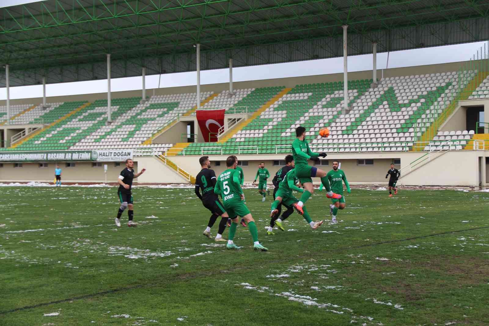 TFF 3. Lig: Çarşambaspor: 1 - Şile Yıldızspor : 1 #samsun
