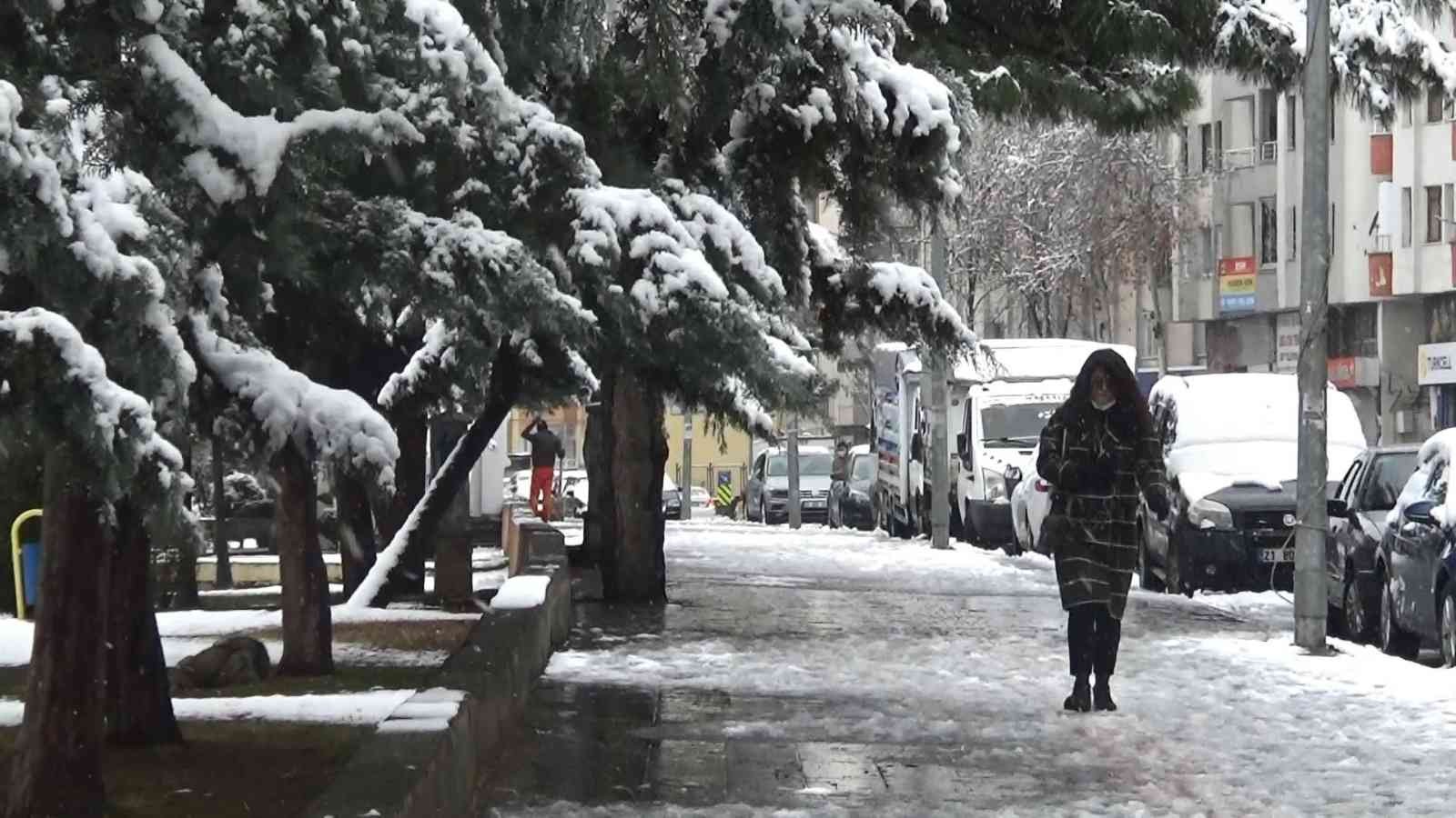 Meteorolojiden Diyarbakır için kar yağışı ve zirai don uyarısı #diyarbakir