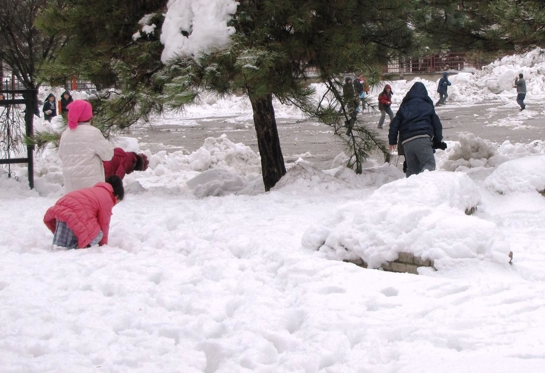Aslanapa’da okullara 1 günlük kar tatili #kutahya