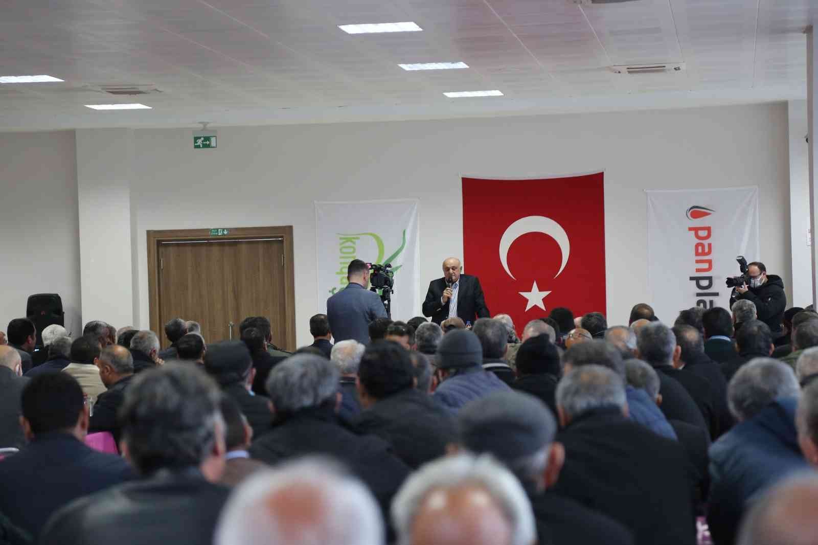 Başkan Erkoyuncu: Konya Şeker’e küs çiftçi kalmayacak