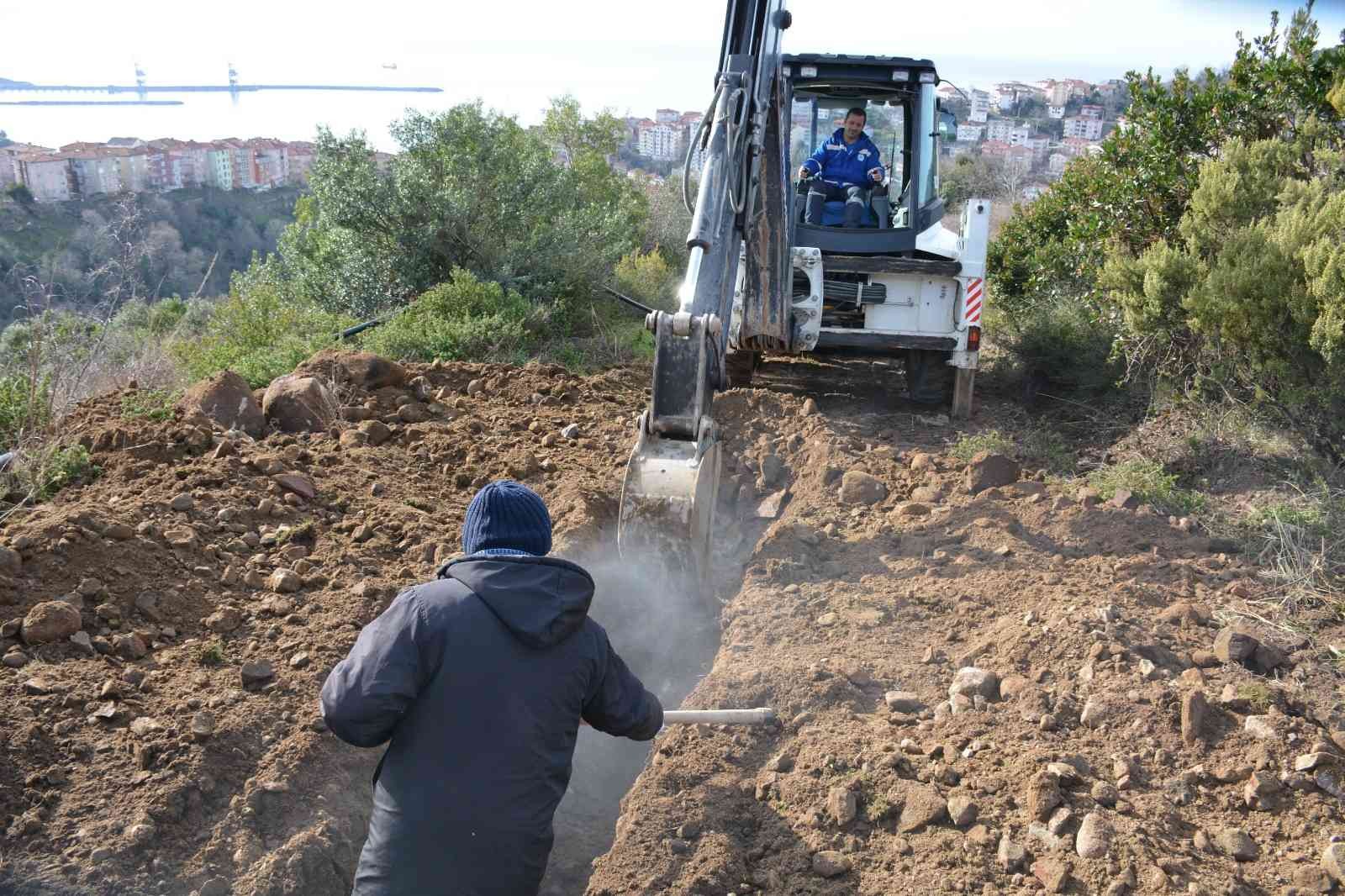 Kdz. Ereğli Belediyesi mahallelerde çalışmalarını sürdürüyor #zonguldak