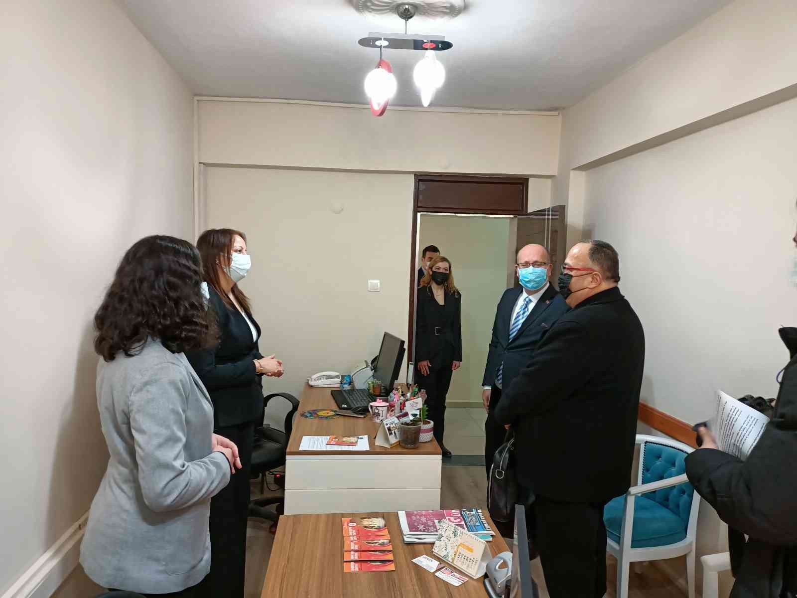 Bergama’da adli görüşme odaları açıldı #izmir