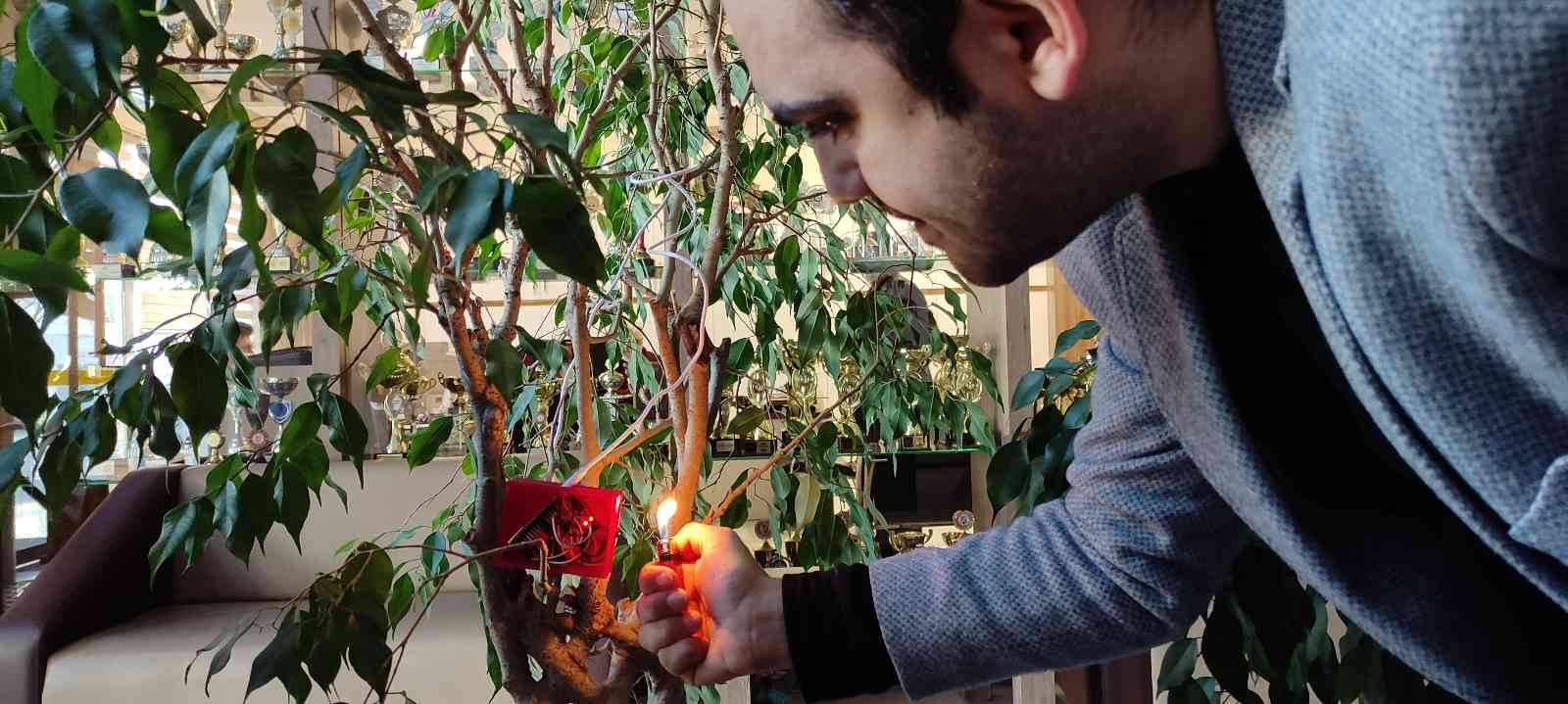 Orta okul öğrencileri orman yangınlarını bitirecek cihaz üretti #bursa