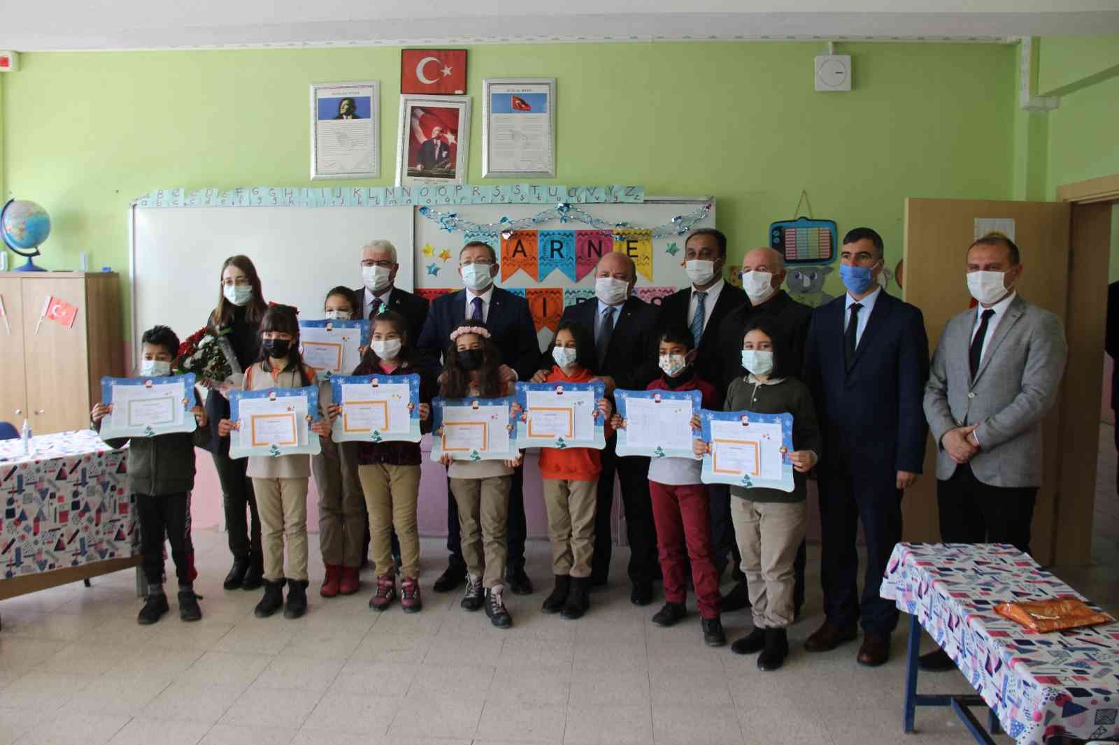 Yozgat’ta öğrenciler karnelerini aldı #yozgat