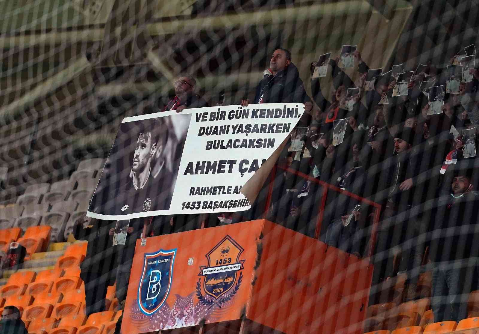 Başakşehir’de Ahmet Çalık unutulmadı #istanbul