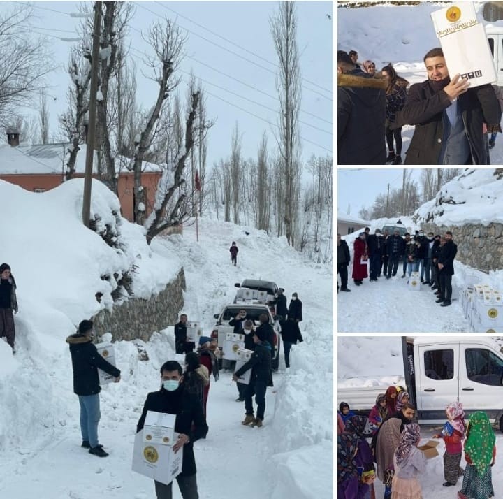 Başkan Sabırlı’dan 300 aileye gıda kolisi, 400 çocuğa karne hediyesi