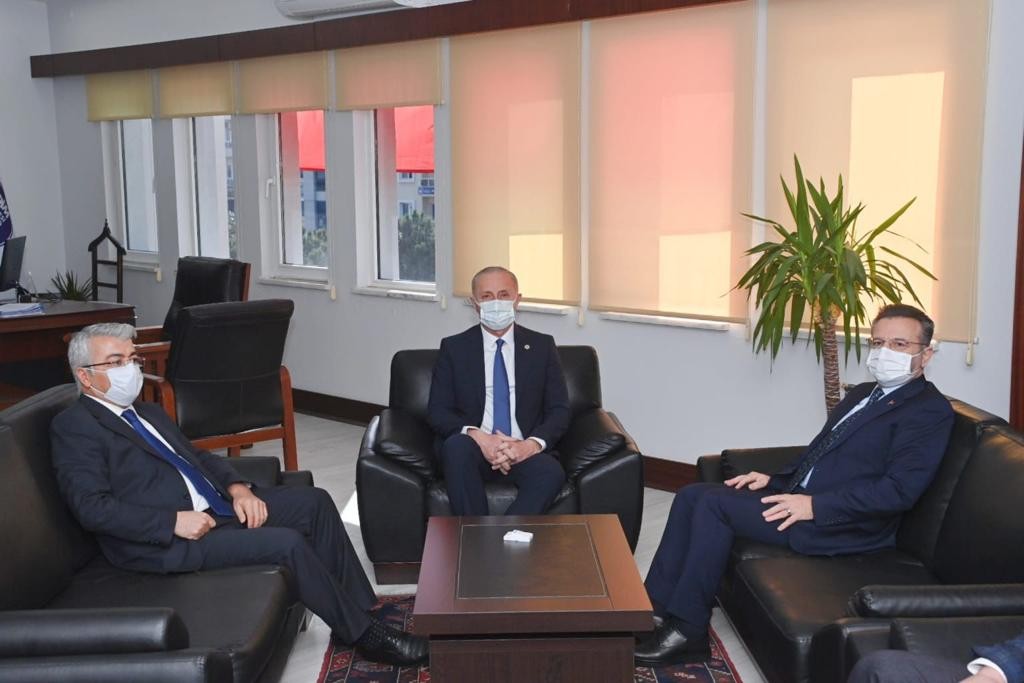 Aydın Valisi Aksoy, Başkan Atabay ile görüştü #aydin