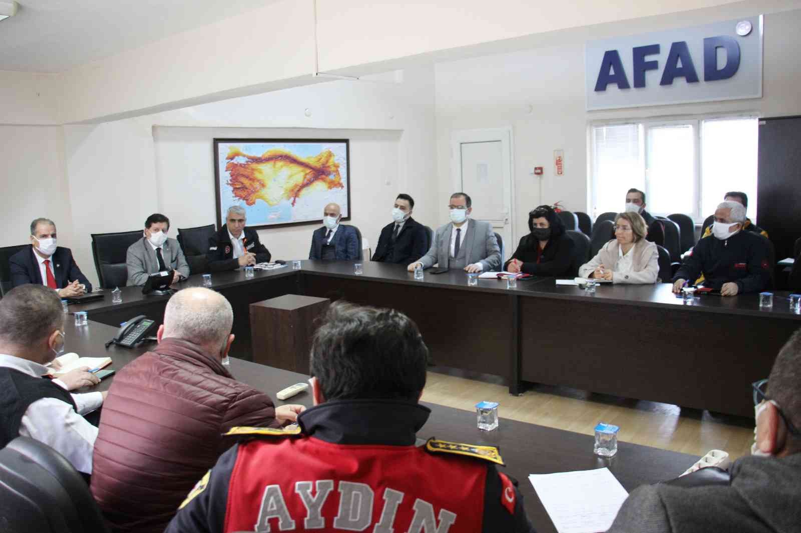 Aydın’da 2021-2022 Kış Tedbirleri toplantısı yapıldı #aydin