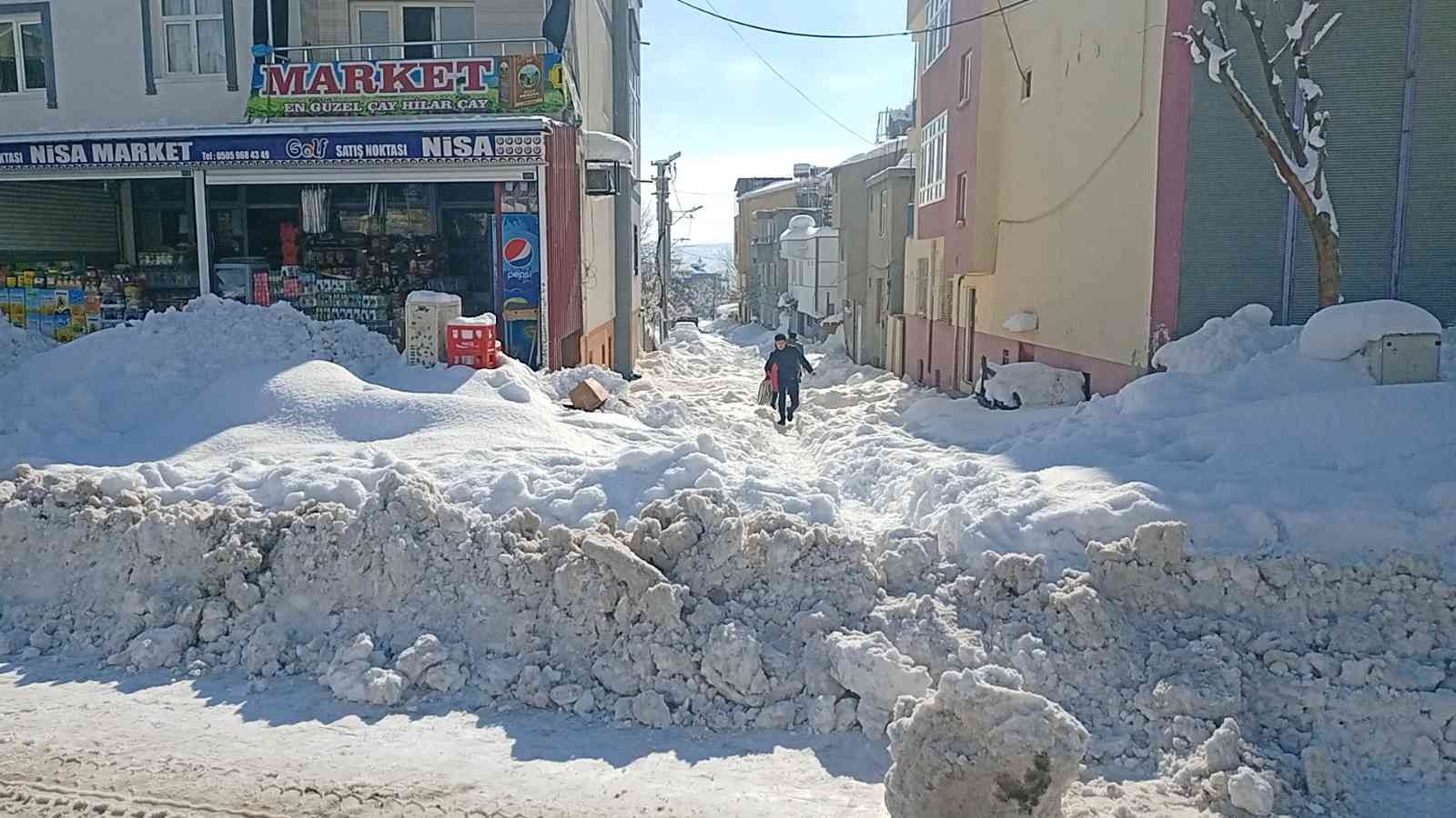 Dicle’de kar yağışı hayatı olumsuz etkiledi #diyarbakir