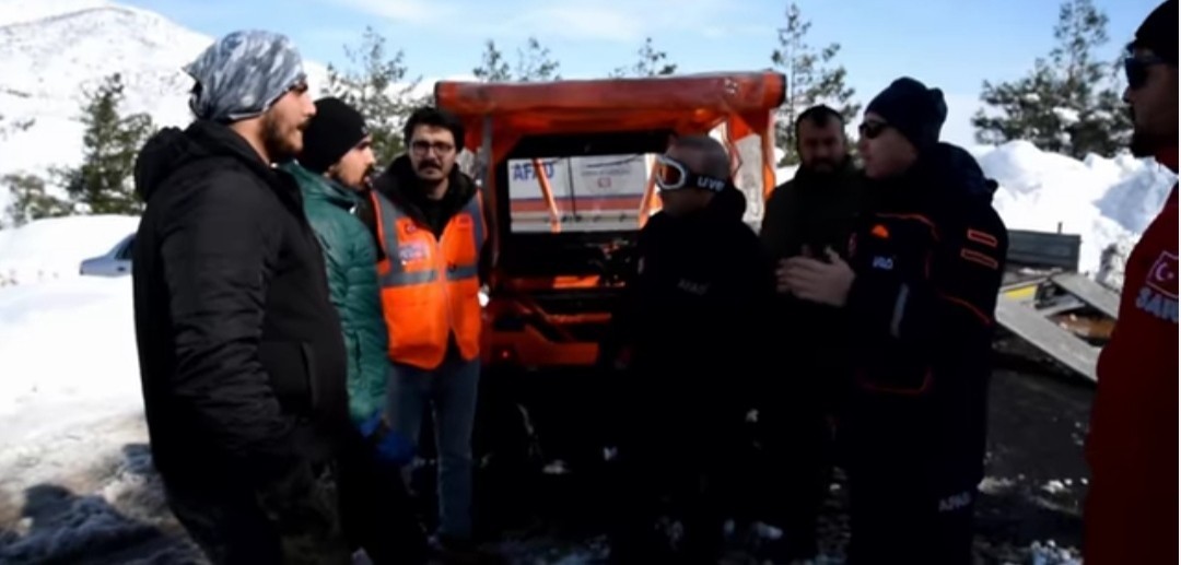 Kahramanmaraş’ta mahsur kalan dağcılar kurtarıldı #kahramanmaras
