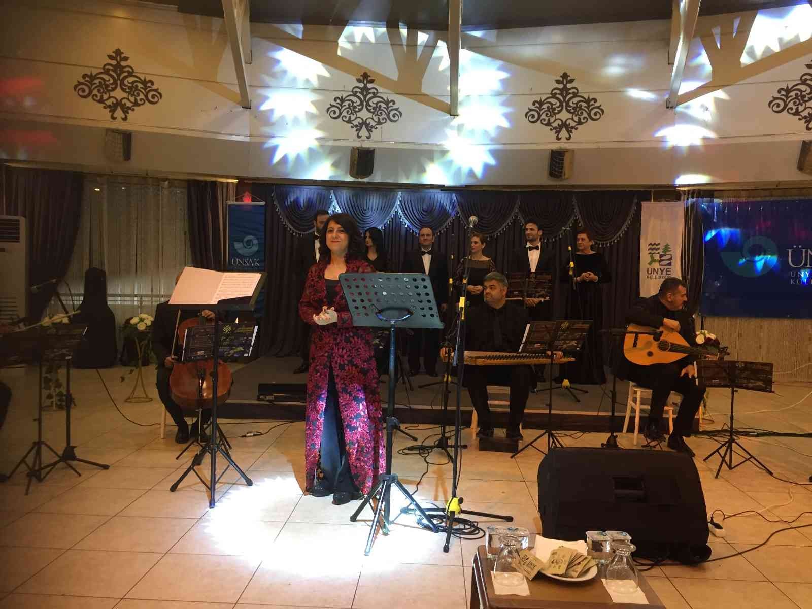 ÜNSAK’tan musiki eserler konseri #ordu