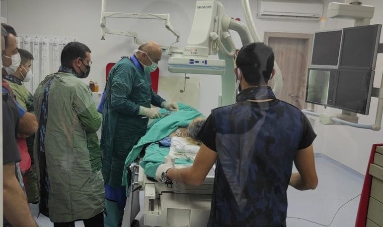 Elbistan Devlet Hastanesi’nde ilk stent uygulaması yapıldı #kahramanmaras