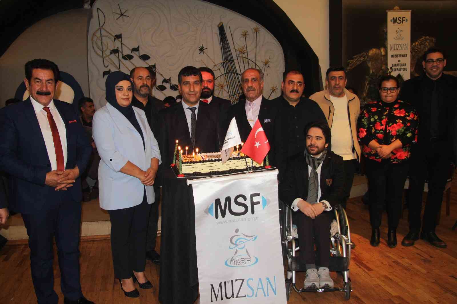 MÜZSAN 11’inci kuruluş yıl dönümünü kutladı #gaziantep