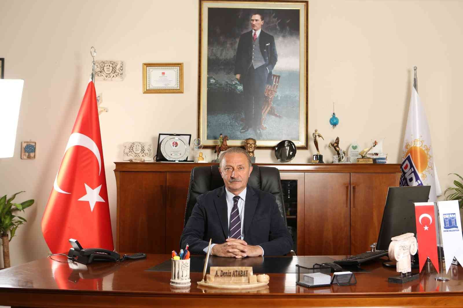 Başkan Atabay, Atatürk Anıtı’na gerçekleştirilen saldırıyı kınadı #aydin