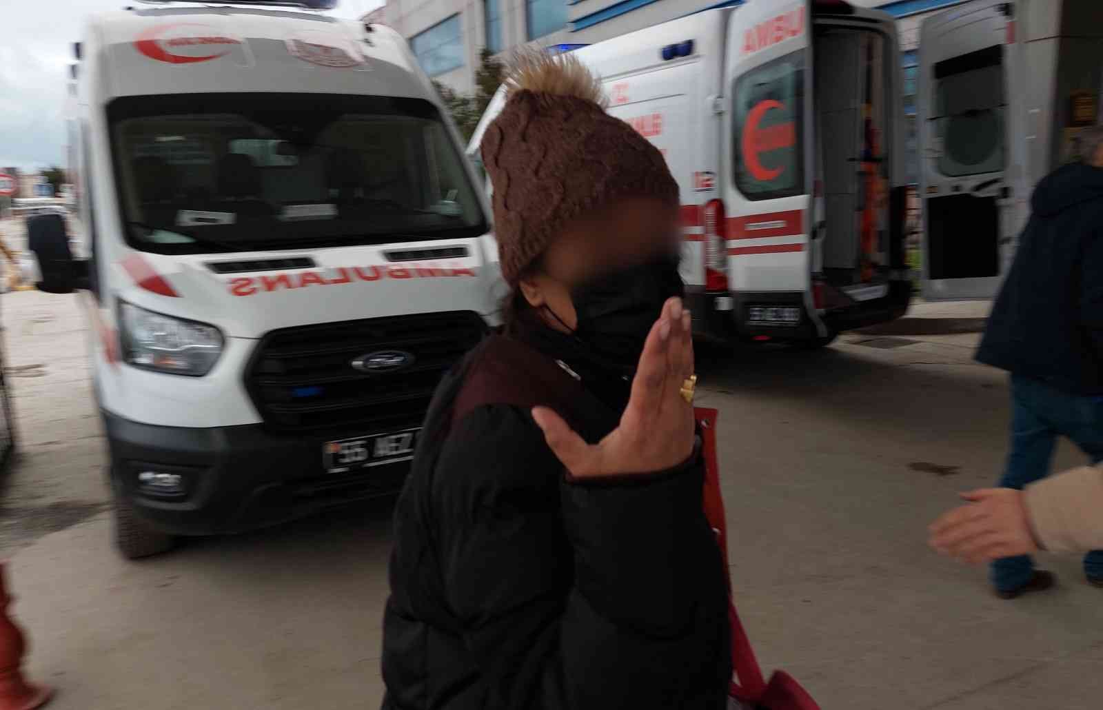 Kocasını falçata ile karnından yaraladı #samsun