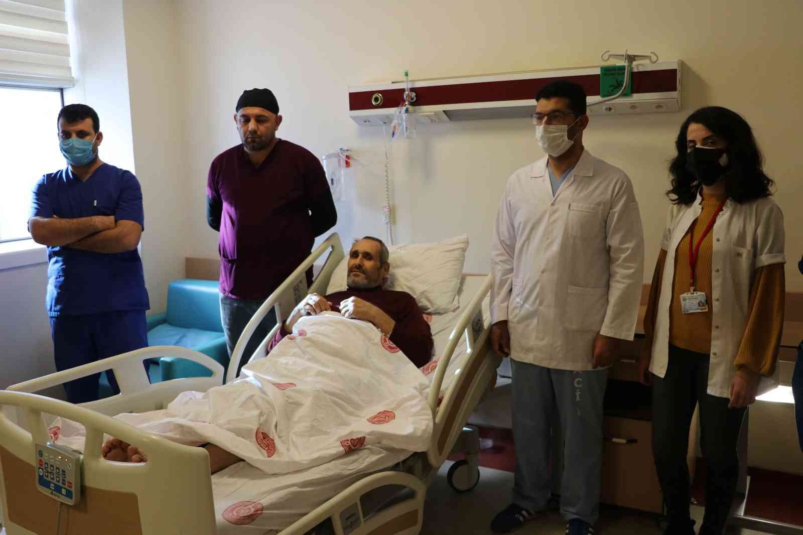 Şanlıurfa’da felçli hasta yapılan operasyonla sağlığına kavuştu #sanliurfa