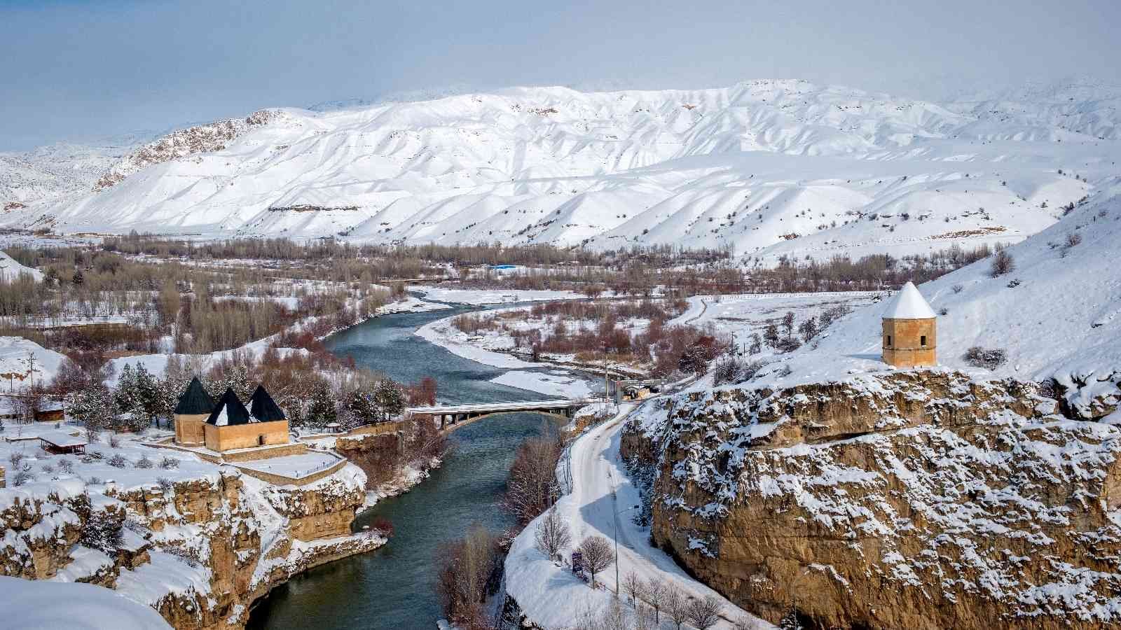 Erzincan’da kartpostallık kış fotoğrafları #erzincan