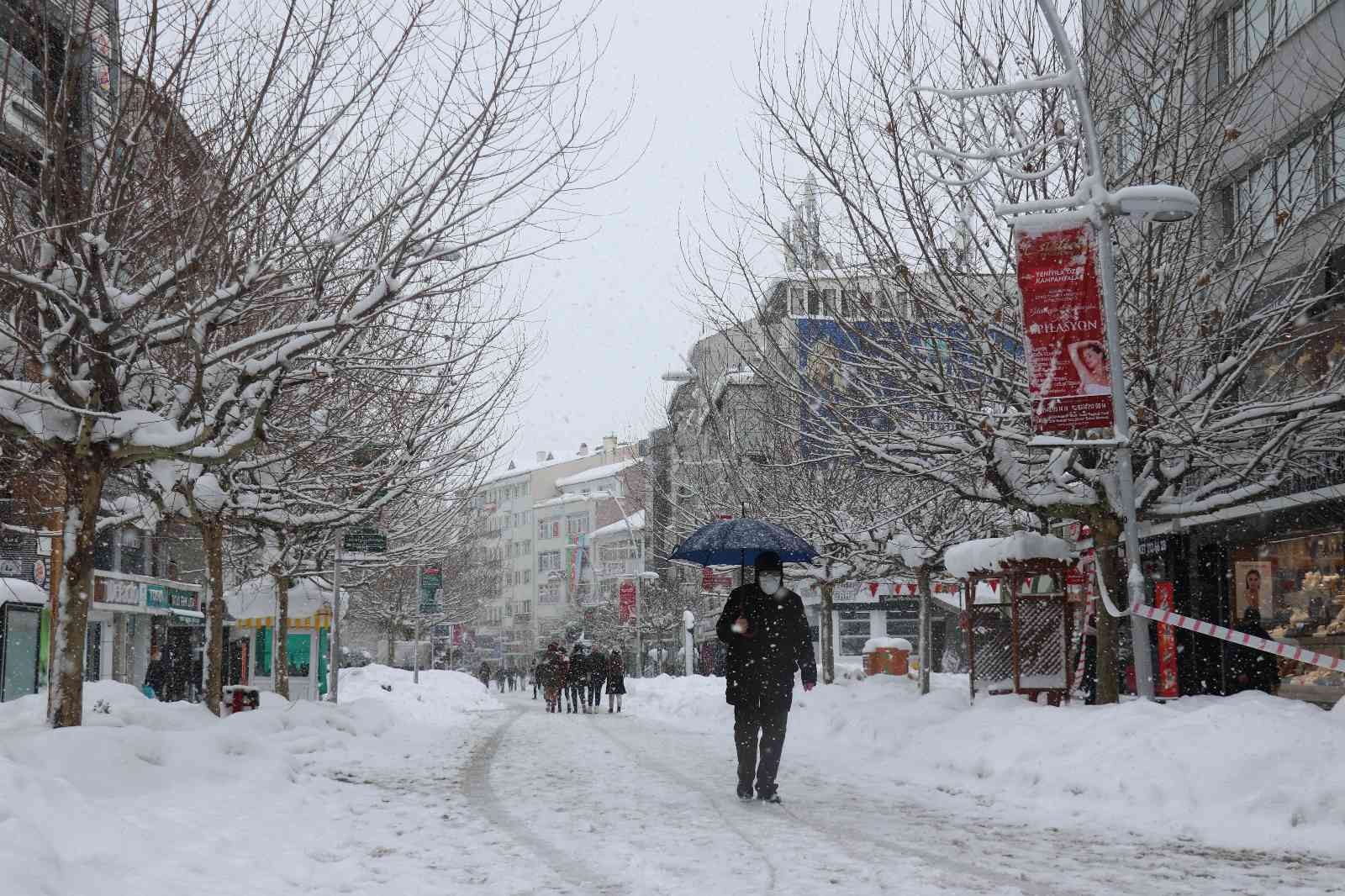 Bolu’da, eksi 22,4 dereceyle Türkiye’nin en soğuk ili oldu #bolu
